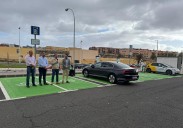 Telde estrena 5 puntos públicos de recarga de vehículos eléctricos