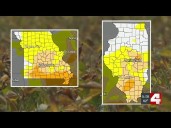 Drought concerns mounting for farmers in Illinois and Missouri