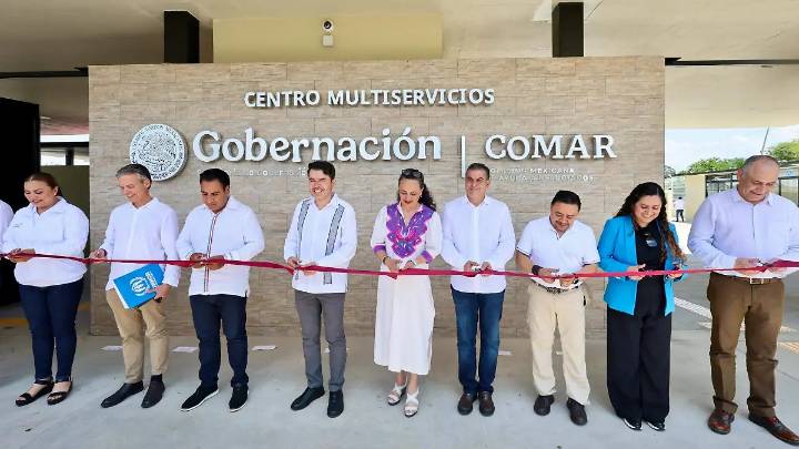 Segob inaugura en Tapachula, Chiapas, centro para atender a refugiados
