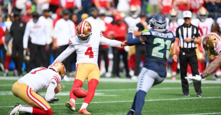 Jake Moody is no longer a member of the 49ers
