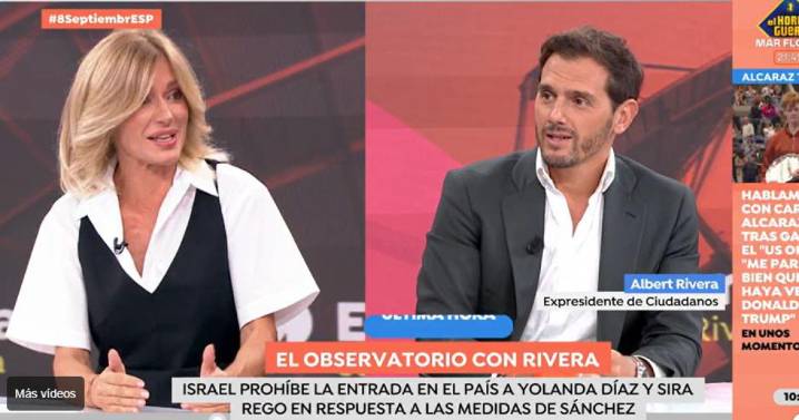 Albert Rivera se estrena en en 'Espejo Público' criticando a Sánchez y Zapatero: «Me avergüenzo como español»