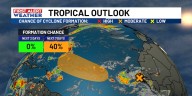 FIRST ALERT: Watching a developing tropical system in the Eastern Atlantic.