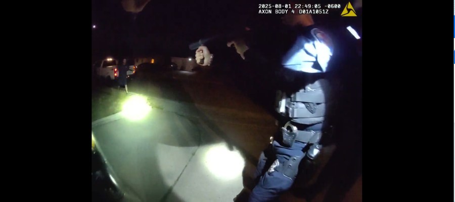VIDEO: Man attempts to hit APD officers with truck after dispute with neighbor