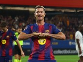 Set y partido para el Barcelona, 6
