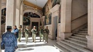 Ensayan escolta militar y banda de Gobierno para la celebración del Grito de Independencia