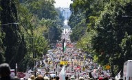 Washington: una multitud se moviliza contra acoso a migrantes y autoritarismo de Trump