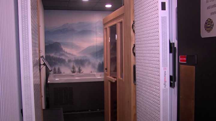 Recovery room gives moments of relief for firefighters