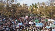 Marcha universitaria en Mendoza: faltazo de dirigentes radicales y una alianza con LLA que tiene asteriscos