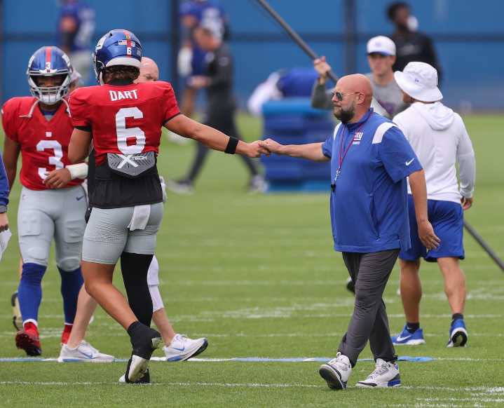 Why did the Giants bench Russell Wilson for Jaxson Dart? Here’s what Brian Daboll said.
