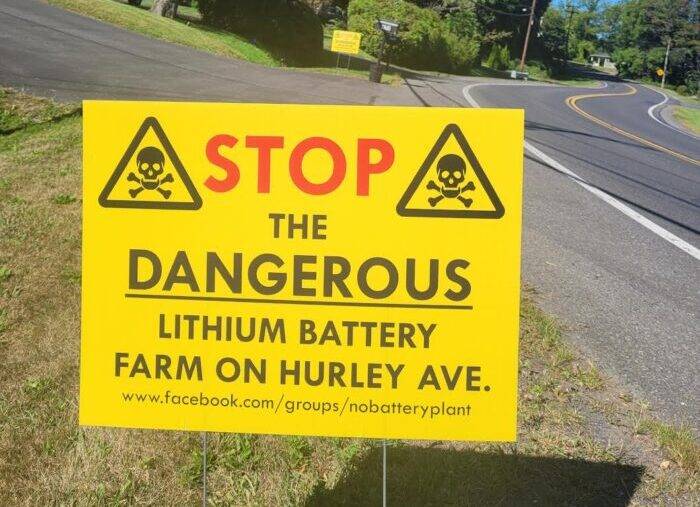Opposition to massive lithium-ion battery plant near Kingston continues to grow among local residents and officials
