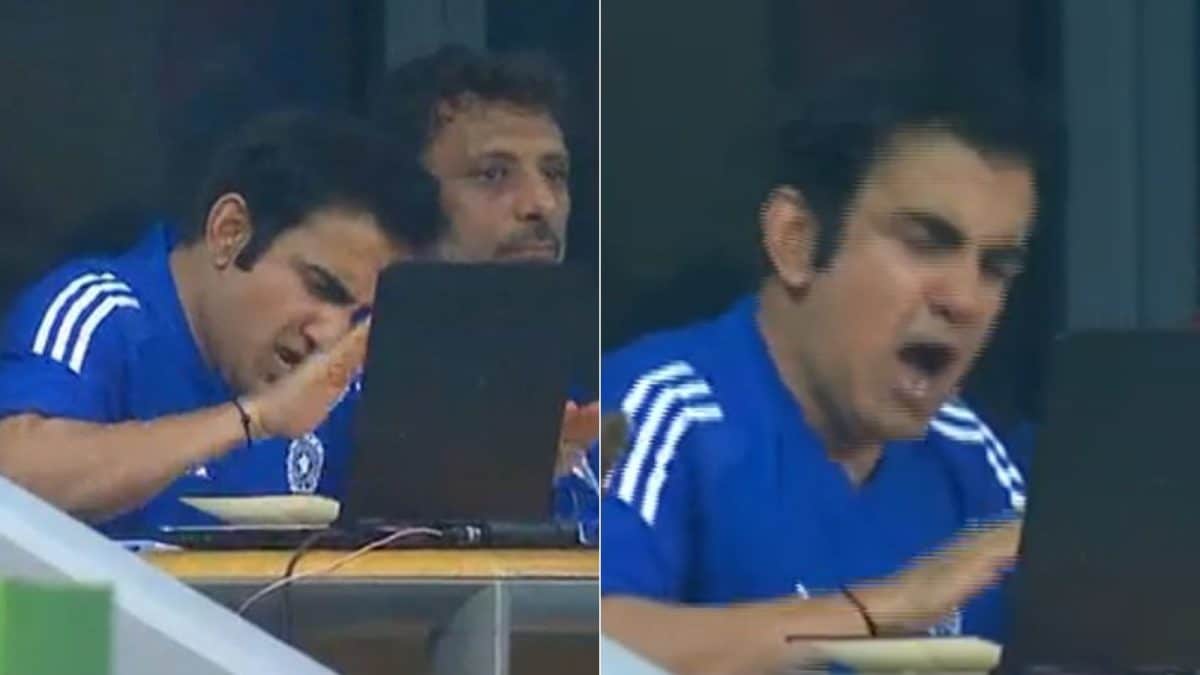 Gambhir Loses It! Furious Fist-Pump Caught on Camera After Tilak Launches Haris Rauf for Six