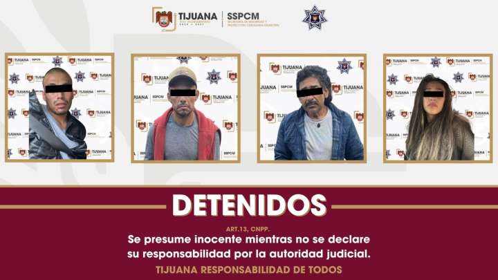 Sí ayuda denunciar: Detienen a 4 por cobro de piso en sobre ruedas en la colonia Alemán