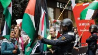 Nuevo objetivo de los propalestinos: piden prohibir la presencia de equipos israelíes en el Buesa Arena