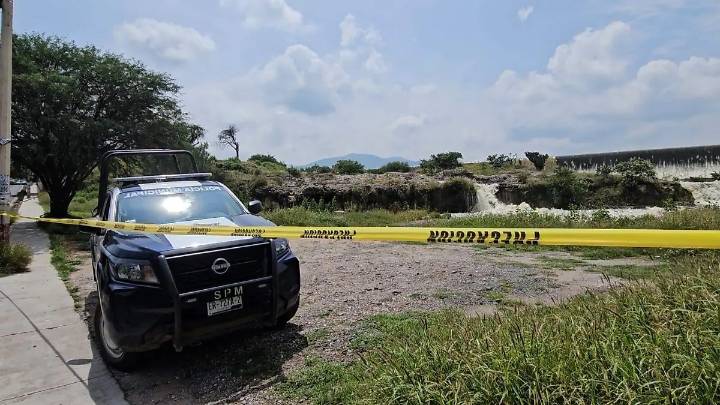 Policías mantuvieron resguardo de seguridad ante inundación en Tequisquiapan
