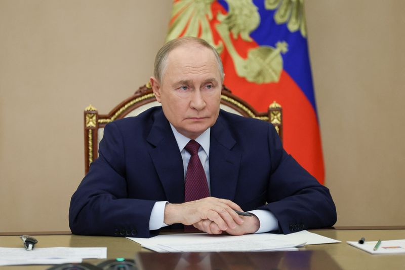 Putin says Russia is curbing economic growth to control inflation, recession 'far away'