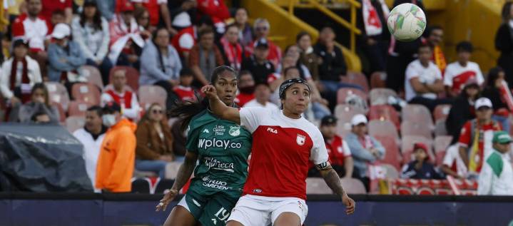 Independiente Santa Fe toma ventaja sobre Deportivo Cali en la final femenina