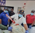 Falcón | Incineraron 3.001 kilogramos de cocaína incautados en narcolancha