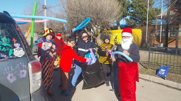 Balmaceda celebró su primer carnaval comunitario por la infancia