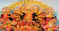 Famous ‘Thakurbari Durgapuja’ of Jayanagar , Pyari Master garden celebrate Platinumm jubilee this year