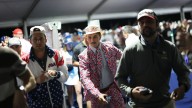 Ryder Cup chaos as fans with $800 tickets struggle to get through enhanced security for Donald Trump before opening tee