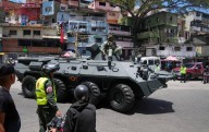 Caracas se mantiene militarizada en medio de tensión entre Maduro y EE UU