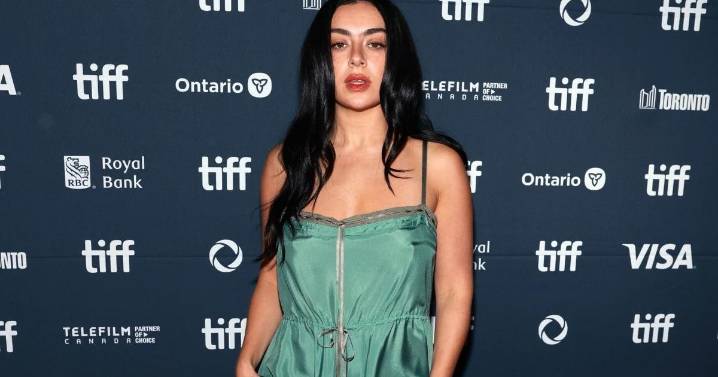 Charli XCX Tweaks Brat Green & Takes It for Another Spin in YSL Minidress at TIFF