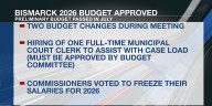 Bismarck City Commission approves amended 2026 budget