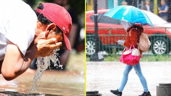 Tardes sobre 30°C, noches cálidas y posibles lluvias: El cambiante pronóstico que se espera para esta semana en Santiago