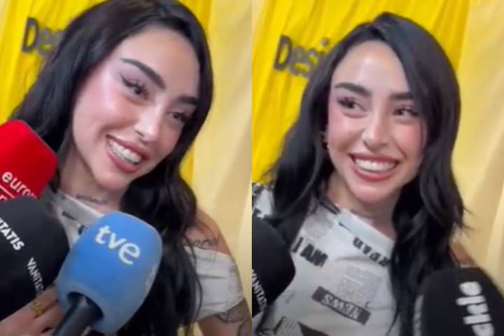 "Muy enamorada". Qué dijo Nicki Nicole sobre su romance con Lamine Yamal