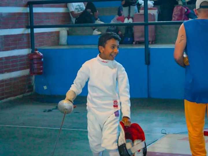Esgrima mini se crece en Carabobo