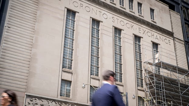 S&P/TSX composite index reaches record high as energy and base metals sector soars