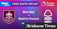 Rapid Recap | MW5: Burnley vs Nott'm Forest