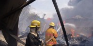 Incendio consumió depósito de madera en Ibagué