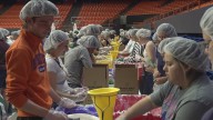 BSU packs 75,000 meals for Treasure Valley pantries
