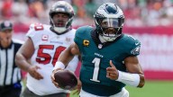 Fake tush push and special teams TD help Eagles beat Bucs 31
