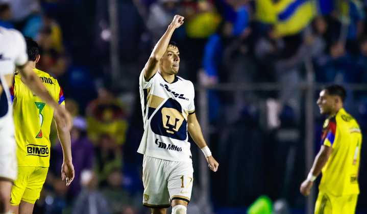 ¿Insultó al América? El gesto de Ruvalcaba en el festejo de su gol en el Clásico Capitalino
