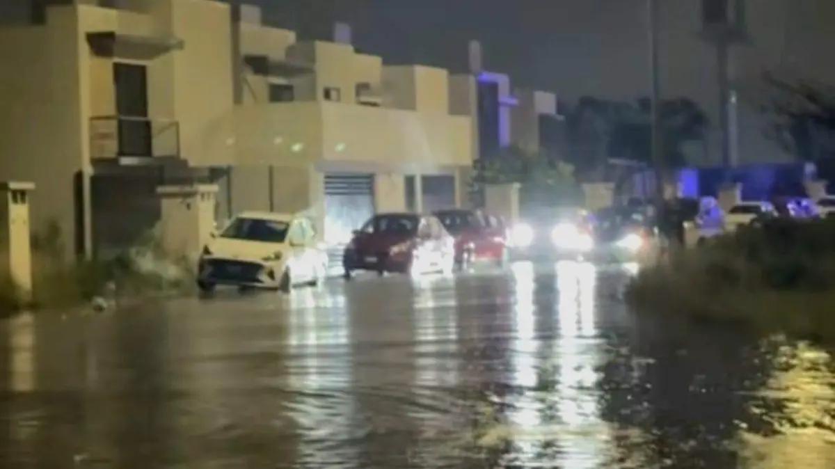 Deja lluvia nocturna colonias y calles afectadas en Salamanca