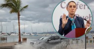 Huracán Lorena: Sheinbaum reporta situación en Baja California Sur