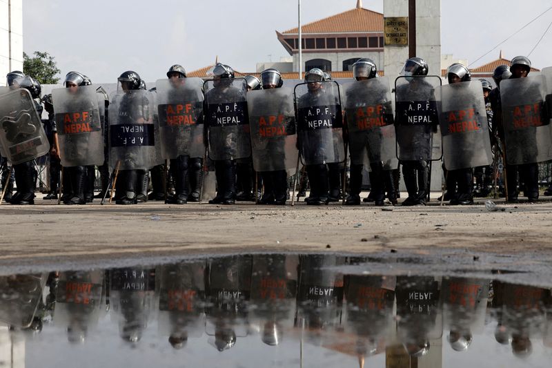 Exclusive-Live ammunition used against Nepal anti-graft protesters, forensics show
