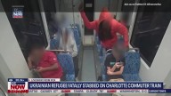Ukrainian refugee fatally stabbed on Charlotte commuter train