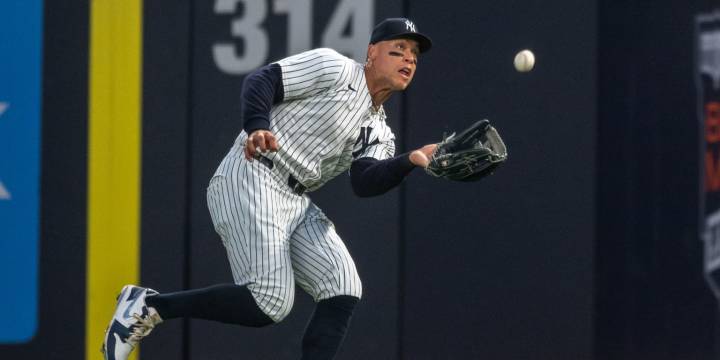 Aaron Judge back in right field for first time since injury