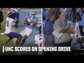 Caleb Hood runs in 1st TD of the Bill Belichick era