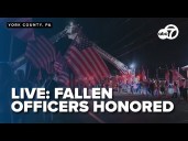 LIVE: Procession for police officers killed in York County, Pa. shooting