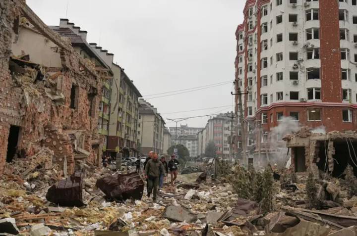 Rusia lanzó un ataque masivo con drones y misiles sobre Kiev: hay al menos cuatro muertos y decenas de heridos