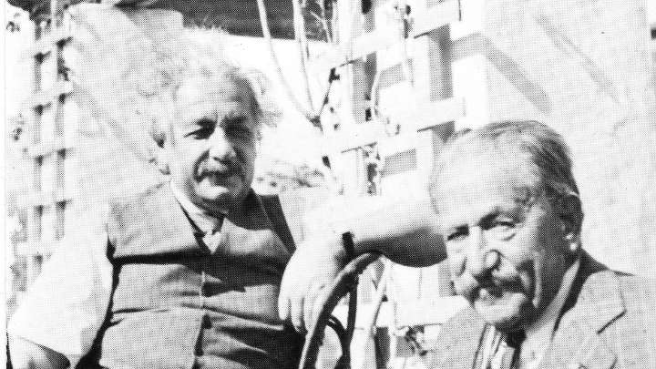 He fought Hitler from Palm Springs, with Einstein sometimes by his side