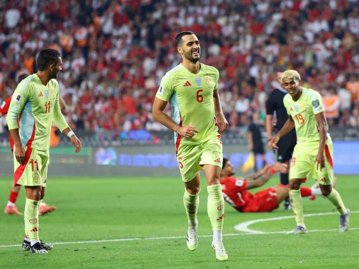 Spain run riot in Turkiye as Merino scores hat