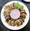 Recipe: Colorful sumac sauce levels up turkey and zucchini meatballs