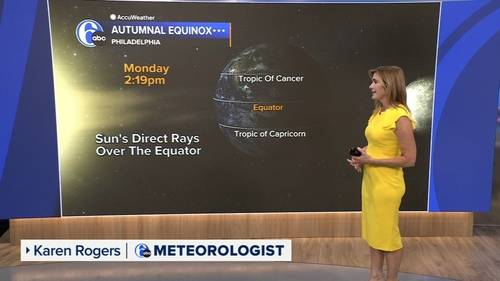 Day and night get equal billing Monday as fall equinox arrives