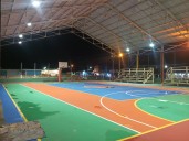 Continúan trabajos de rehabilitación de la Cancha Libertad