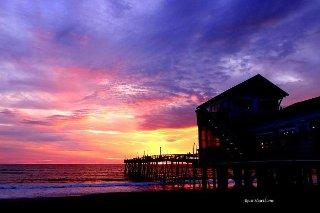 The Outer Banks Voice -   Sunrise over Avalon Pier